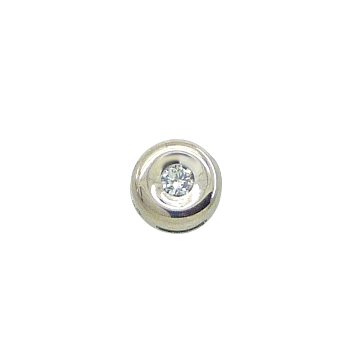 CHATON 4.5MM 0.03CTS B/2.0MM H-SI