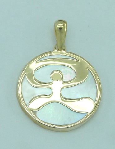 COLG.NACAR SILUETA INDALO ALMERIA 20MM