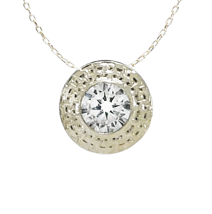 COLGANTE CHATON TROQUEL 3MM GRECA