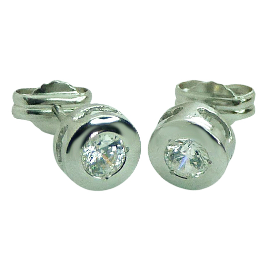 PEND.CHATON 4.00MM VS-H 0.50CT