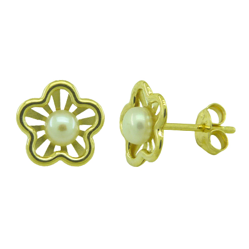 [4341] PEND.FLOR CALADA 8MM B/3MM PRESION