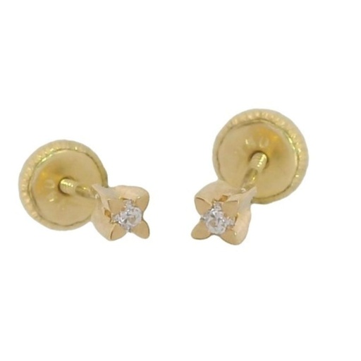 [2259] PENDIENTES ESTRELLA 1.70 MM TORNILLO