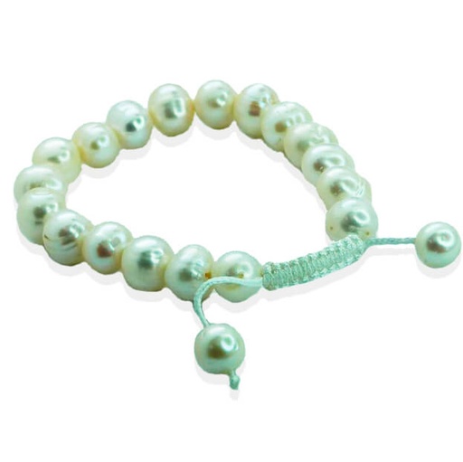 [2632/L] PULSERA SEÑORA PERLA EXTENSIBLE