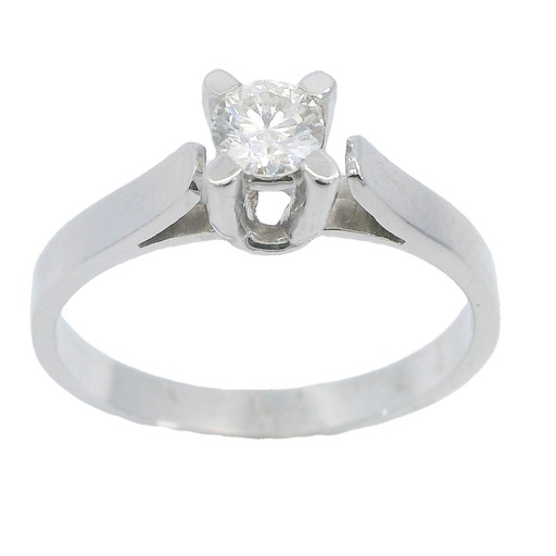 [B4018/17] SOLITARIO BRILLANTE  3.5 MM VS-H 0.17 CT