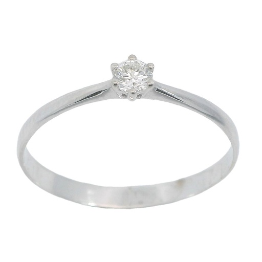 [B4182/25] SOLITARIO BRILLANTE  4.00MM VS-H 0.25 CT