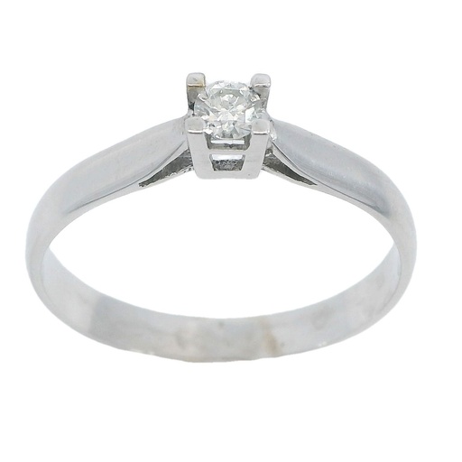 [B4171/11] SOLITARIO BRILLANTE 3.0 MM VS-H 0.11 CT