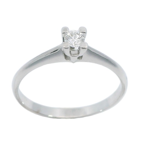 [B4015/11] SOLITARIO BRILLANTE 3.0 MM VS-H 0.11 CT