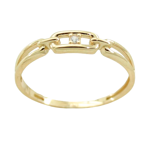 [5818] SORTIJA PIEDRAS FUNDIDA