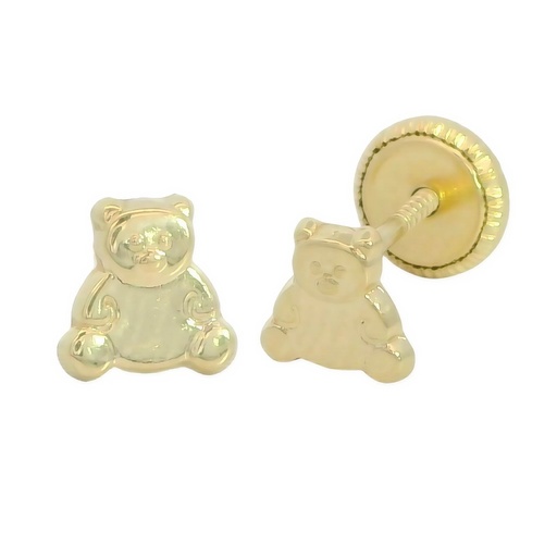 [00119] PENDIENTES PRIMERA POSTURA OSITOS 4.5MM.TORNILLO.