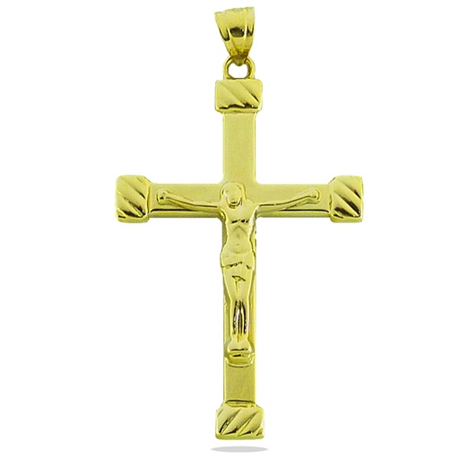 [4946] CRUZ CON CRISTO 47*27MM OA