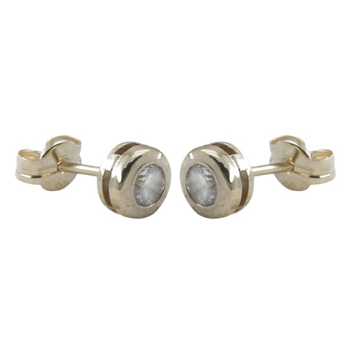 [1674B] PEND.CHATON PIEDRA 4MM PRESION