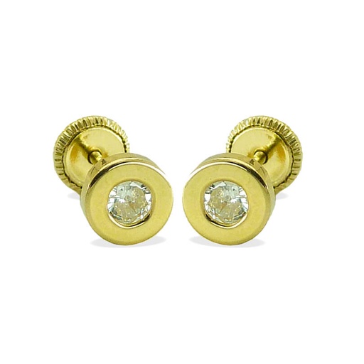 [1027] PEND.DONUT PIEDRAS 4MM TORNILLO OA