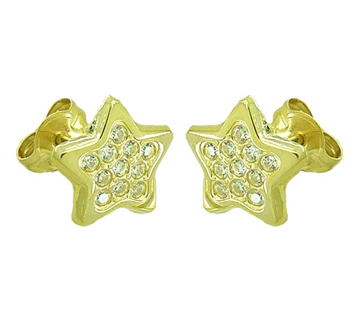 [4336] PEND.ESTRELLA PIEDRAS 8MM PRESION OA